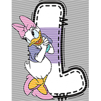 Cartoon letters-CL 423